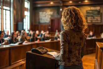 A leader is presenting ideas in a training session.